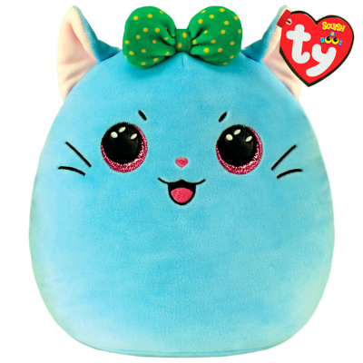 Мягкая игрушка-подушка Squish-A-Boos Кошечка Kirra 35 см Ty Inc 39335